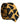 Dolce & Gabbana Men Black Yellow Patterned Adjustable Tied Necktie Tie