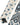 Dolce & Gabbana Men Off White Blue Geometric Adjustable Tied Necktie Tie