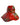 Dolce & Gabbana Glossy Red Floral Wide Brim Bucket Capello Hat