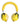 Dolce & Gabbana Yellow Vibrant Lemon Leather Headset Headphones