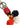 Dolce & Gabbana Raffia Leather Clasp Finder Chain Keyring Multicolor