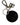 Dolce & Gabbana Black Fushiguro Megumi Charm Metal Keychain Keyring