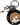 Dolce & Gabbana Black Kaisen Nobara Kugisaki Charm Metal Keychain Keyring