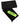 Dolce & Gabbana Neon Green Logo Print Charm Metal Keychain Keyring