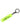 Dolce & Gabbana Neon Green Logo Print Charm Metal Keychain Keyring
