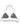 Dolce & Gabbana Black White Checkered Halter Beachwear Bikini Top