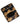 Dolce & Gabbana Brown Leopard Calf Leather Metal Logo Plaque Airpods Case