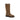 Brunello Cucinelli Brown Calf Leather Bos Taurus Flat Boots