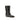 Rabanne Black Calf Leather Bos Taurus Flat Boots