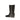 Rabanne Black Calf Leather Bos Taurus Flat Boots