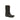 Versace Black Calf Leather Bos Taurus Ankle Boots