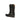 Versace Black Calf Leather Bos Taurus Ankle Boots