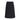 Fendi Black Wool Oves Aries Midi Skirt
