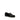 Santoni Black Calf Leather Bos Taurus Slip-On Loafers