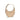 Valentino Garavani Beige Calf Leather Bos Taurus Shoulder Bag