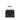 Moschino Black Calf Leather Bos Taurus Shoulder Bag