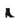 Valentino Garavani Black Calf Leather Bos Taurus Ankle Boots