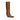 Chloé Brown Calf Leather Bos Taurus Over The Knee
