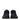 Versace Black Fabric Chunky Sneakers