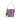 Self-Portrait Purple Polyester Backet Bag