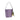 Self-Portrait Purple Polyester Backet Bag