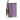 Self-Portrait Purple Polyester Backet Bag