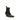 Rabanne Black Calf Leather Bos Taurus Ankle Boots