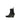 Rabanne Black Calf Leather Bos Taurus Ankle Boots