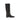 Prada Black Calf Leather Bos Taurus Ankle Boots