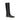 Prada Black Calf Leather Bos Taurus Ankle Boots