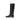 Prada Black Calf Leather Bos Taurus Ankle Boots