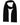 Dolce & Gabbana Black Wool Knitted Neck Shawl Foulard Scarf