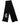 Dolce & Gabbana Black Cashmere Knitted Fringed Foulard Scarf