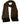 Dolce & Gabbana Men Black Orange Polka Dot Fringed Lace Stole Scarf