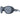 Moncler Black Plastic Sunglasses