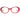 Moncler Red Metal & Plastic Glasses (Frames)