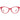 Moncler Red Plastic Glasses (Frames)