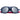 Moncler Blue Plastic Sunglasses