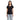EA7 Emporio Armani Black Elastane T-Shirt