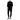 EA7 Emporio Armani Black Cotton Tracksuit