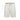 Borghese White Linen Bermuda Shorts