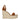 Versace Brown Leather Wedge Sandals