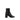 MM6 Black Lamb Ovis Aries Ankle Boots