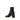 MM6 Black Lamb Ovis Aries Ankle Boots