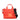 Marc Jacobs Orange Fabric Handbag