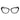 Marciano by Guess Black Metal & Plastic Glasses (Frames)