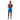 EA7 Emporio Armani Blue Polyester Swim Shorts