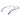 Marciano by Guess Blue Metal Glasses (Frames)