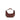 Moschino Bordeaux Calf Leather Bos Taurus Handbag