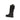 Fendi Black Calf Leather Bos Taurus Lace-Up Boots